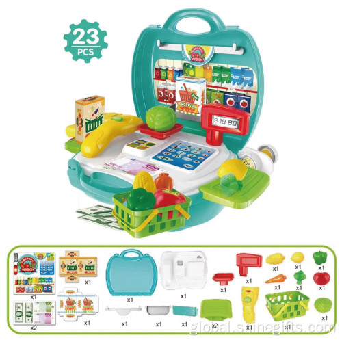 Supermarket Vegetables And Fruits Plastic supermarket vegetables and fruits toys Supplier